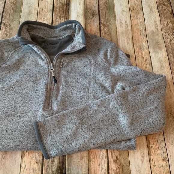 Gray Sweater Fleece Xl Jacket | Poshmark